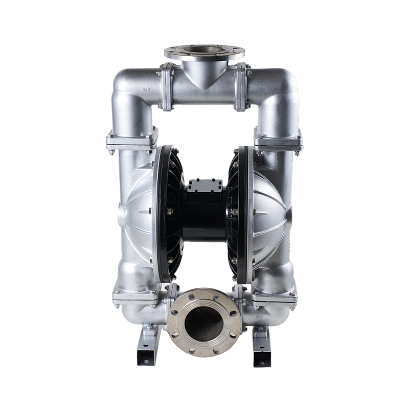 QBK-125 DN125 308GPM Bomba de diafragma neumático de acero inoxidable